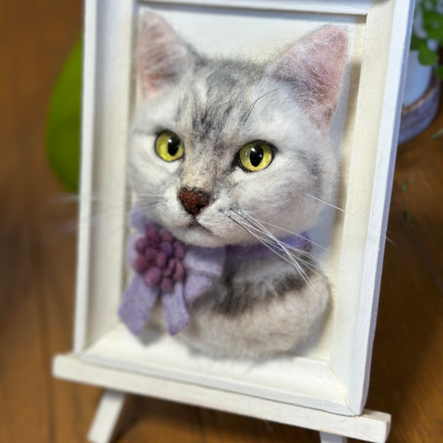 羊毛フェルト　オーダー　猫　ぶっちページ 羊毛フェルトオーダー】うちの子オーダー、羊毛フェルト 猫