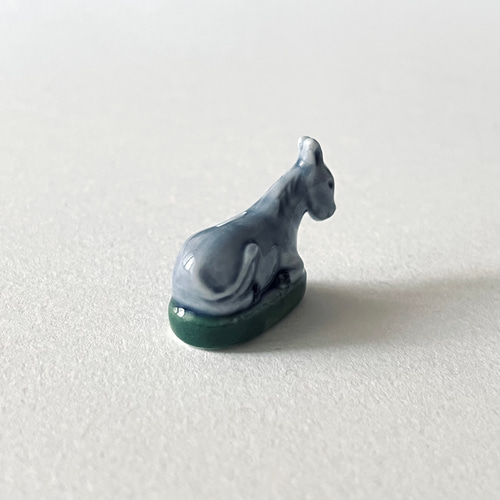 フランス製 フェーヴ アンティーク 馬 陶器 その他インテリア雑貨