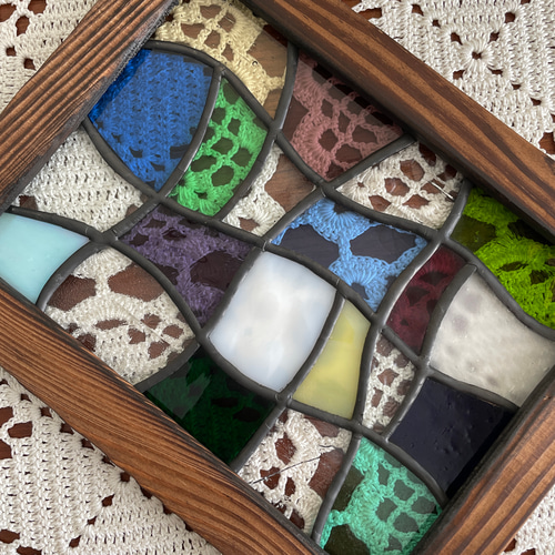 ステンドグラス モザイクアート 線 その他インテリア雑貨 ステンド