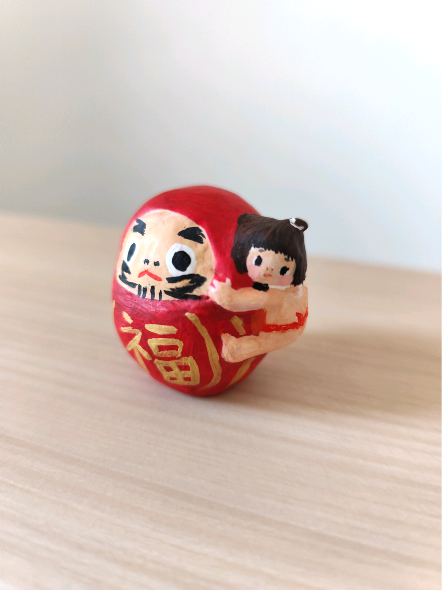 くまさんと交代ʕ⁠´⁠•⁠ᴥ⁠•⁠`⁠ʔ達磨さんと金太郎さん