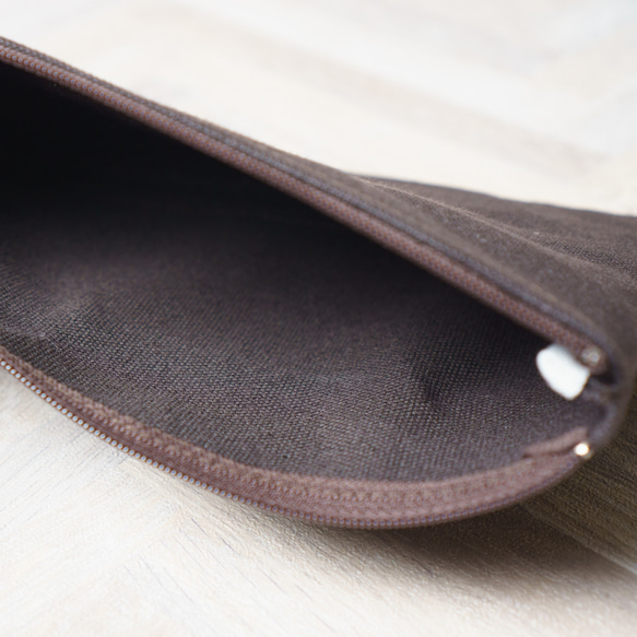 コーヒー・猫のファスナーポーチ 10枚目の画像