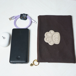 コーヒー・猫のファスナーポーチ 12枚目の画像