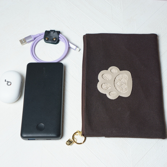 コーヒー・猫のファスナーポーチ 12枚目の画像