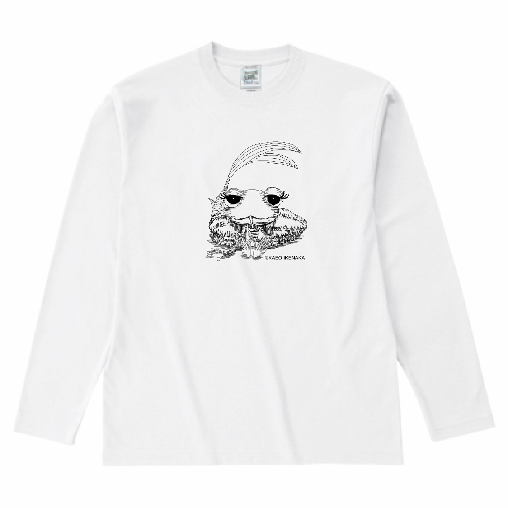 長袖Tシャツ_かえお　”Summer memories ” シリーズ