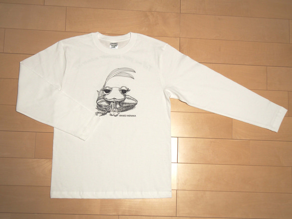 長袖Tシャツ_かえお　”Summer memories ” シリーズ 3枚目の画像