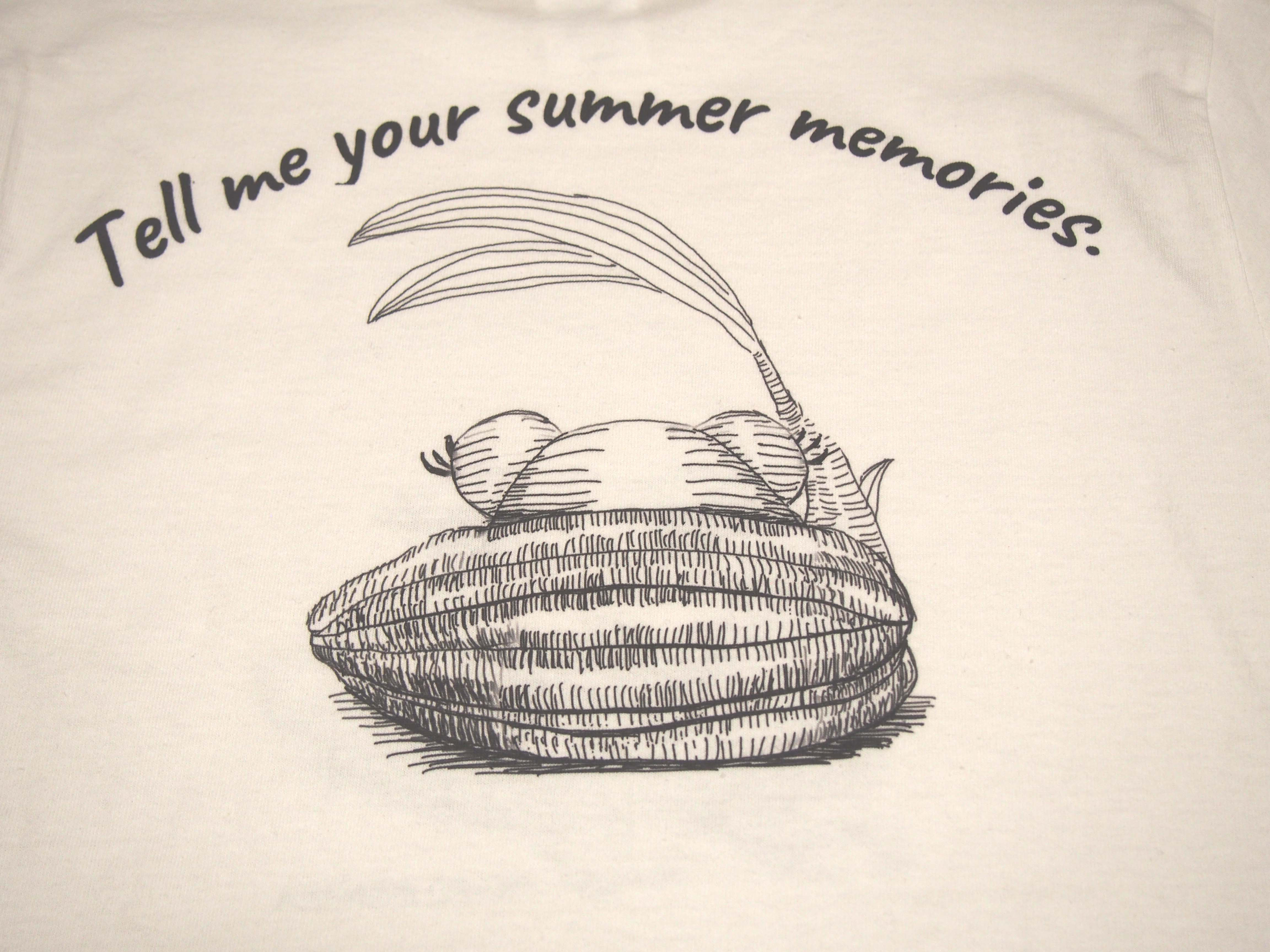 長袖Tシャツ_かえお　”Summer memories ” シリーズ