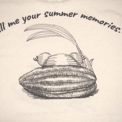 長袖Tシャツ_かえお　”Summer memories ” シリーズ 6枚目の画像