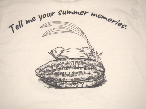 長袖Tシャツ_かえお　”Summer memories ” シリーズ 6枚目の画像