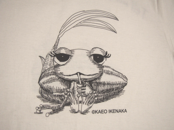長袖Tシャツ_かえお　”Summer memories ” シリーズ 5枚目の画像
