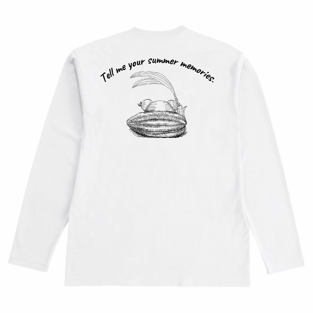 長袖Tシャツ_かえお　”Summer memories ” シリーズ