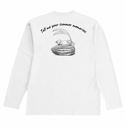 長袖Tシャツ_かえお　”Summer memories ” シリーズ 2枚目の画像