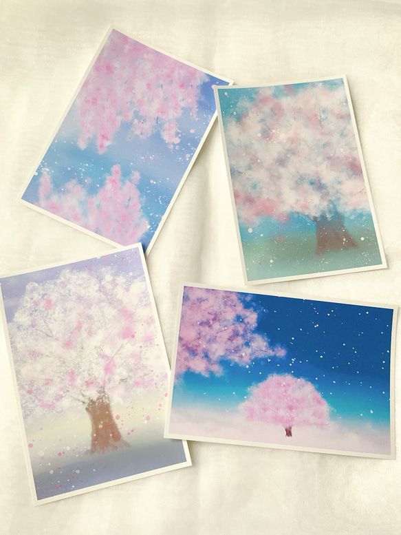 絵画 。手描き【部屋に漂う桜の香り】 グラフィックアート 壁掛け おしゃれ 絵画 額付き 新築祝い 誕生