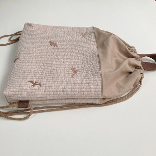 恐竜　ヌビ　キルト　キルティング　韓国　レッスンバッグ　上履き袋　体操着袋 ぷぅ様 専用 レッスンバッグ 上履き袋 ヌビ 恐竜 宇宙 韓国 キルト
