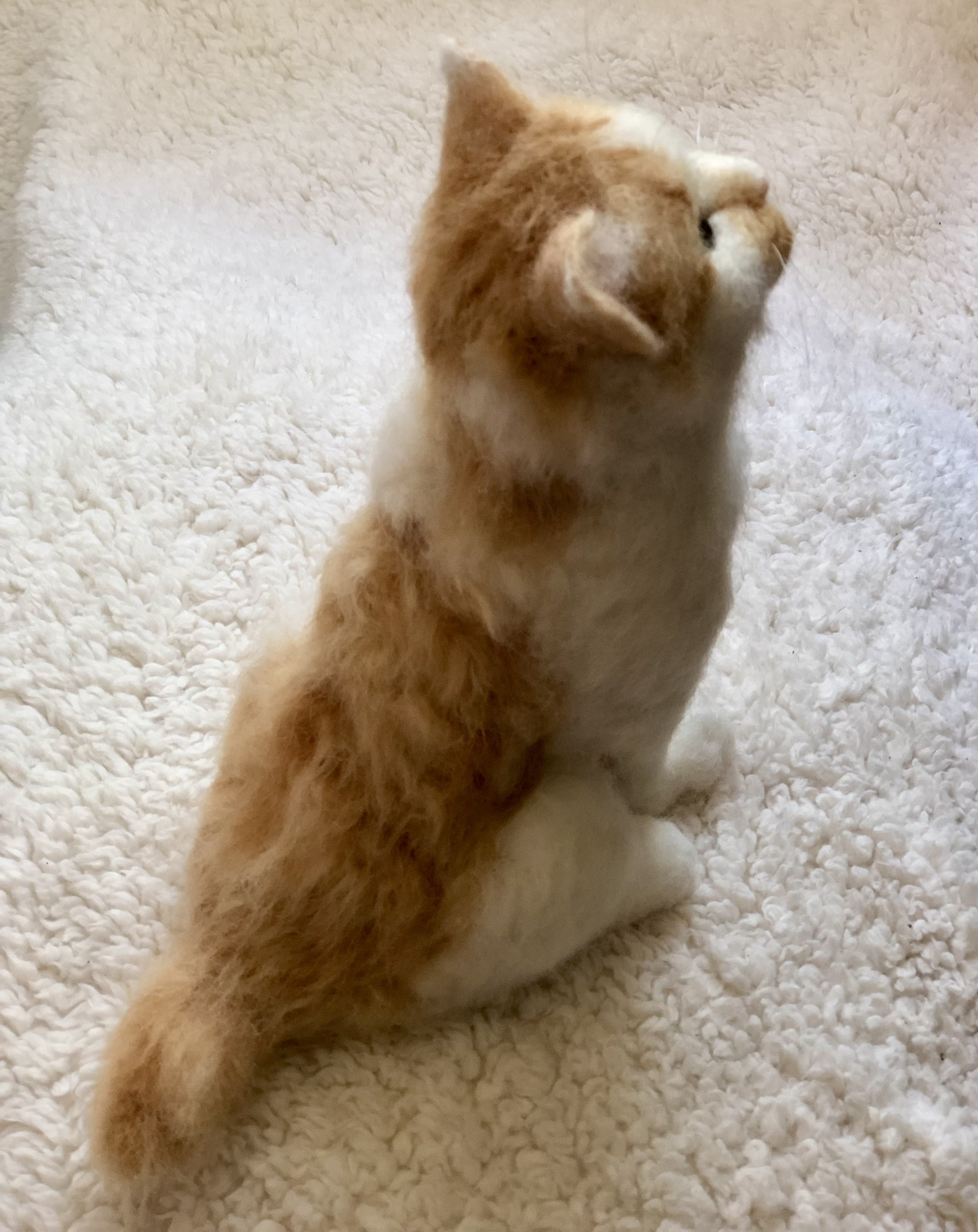 【オーダーメイド】【オーダーメイド2月分受付】子猫等身大(羊毛フェルトねこ)