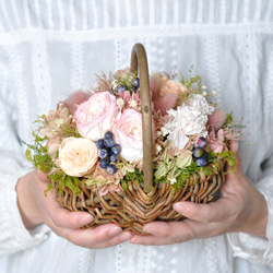 ✽メッセージにお花を添えて✽気持ち伝わるフレームアレンジ【elegant