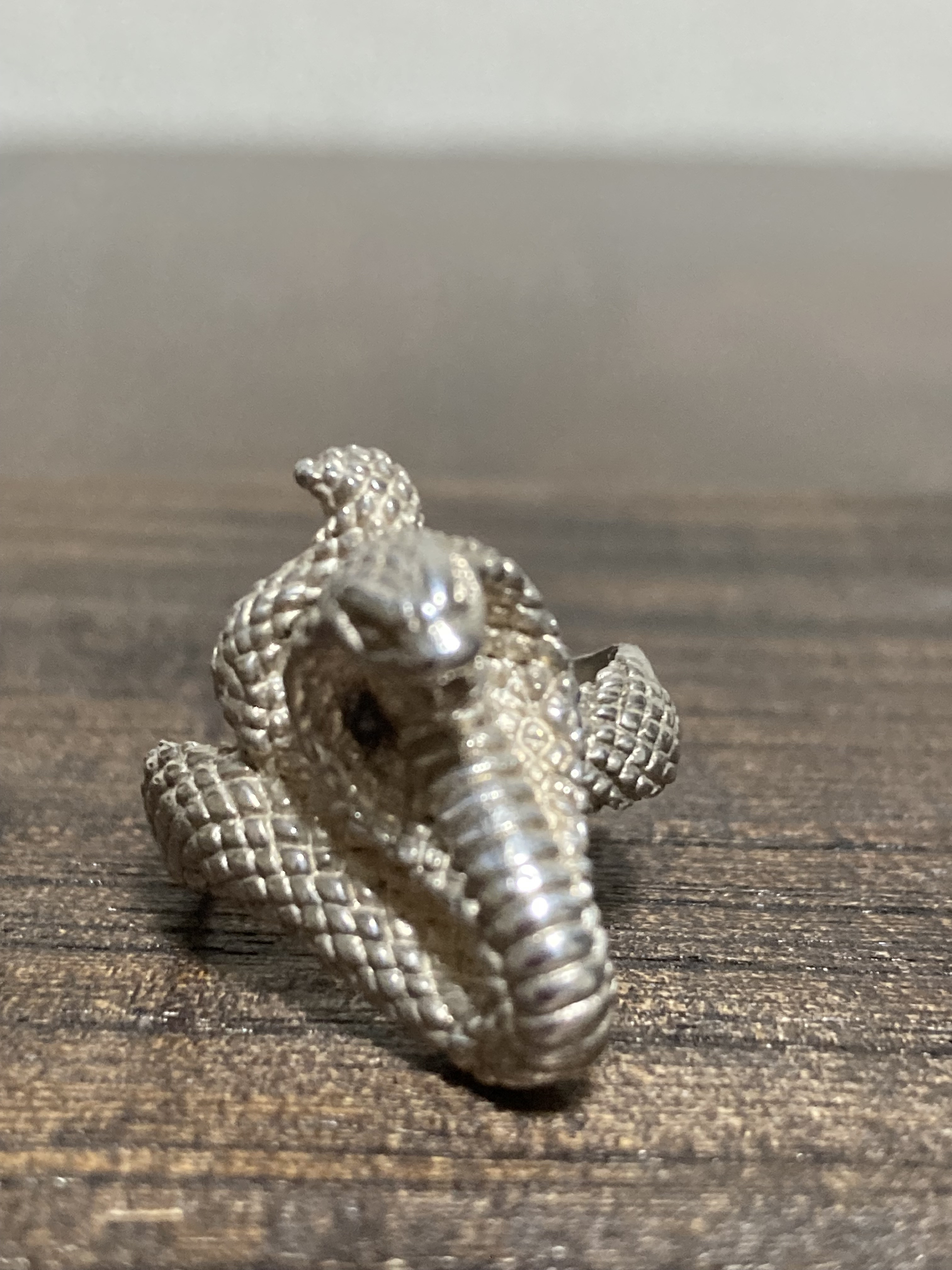 シルバーリング　コブラ