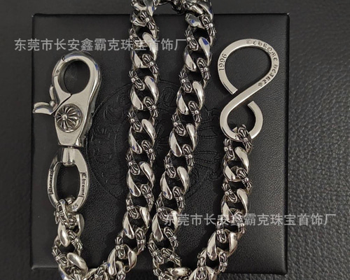 再入荷アイテム ファンシークロス ウォレットチェーン メンズ かっこいい ダガー アクセサリー