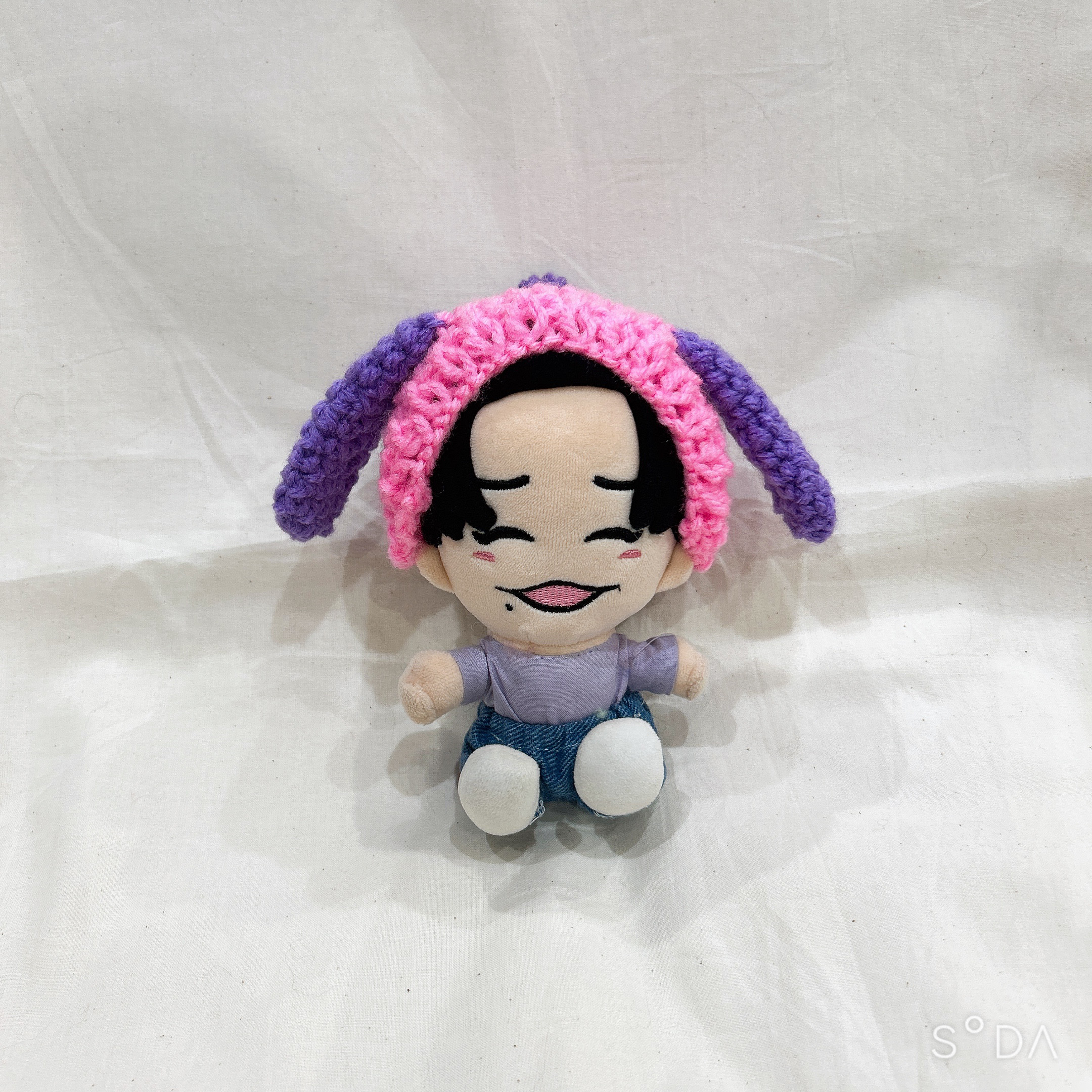 キンプリ　ちびぬい風 ちょっこりさん♥ハート型の座布団付き♥ちびぬいケース