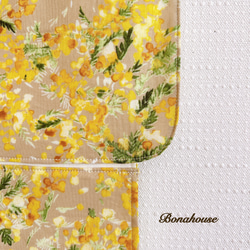 新柄☆トイレットペーパーホルダーカバー「華やかミモザ」 9枚目の画像
