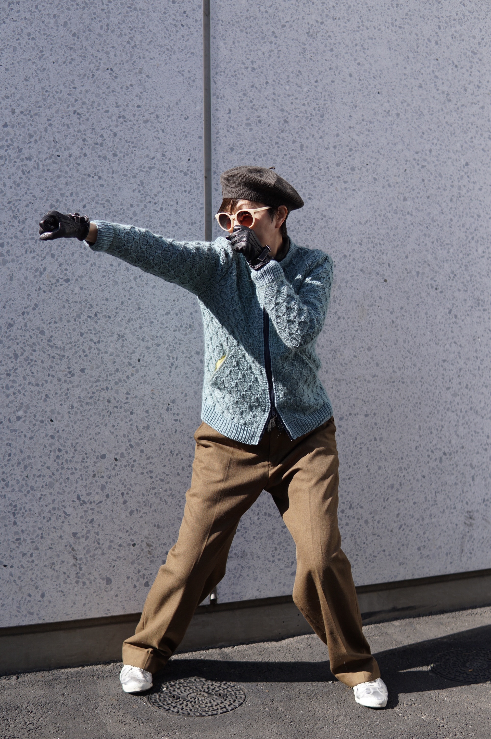 帰って来たDUEL スタジャン(Blue of the cloudy sky/ブルー)