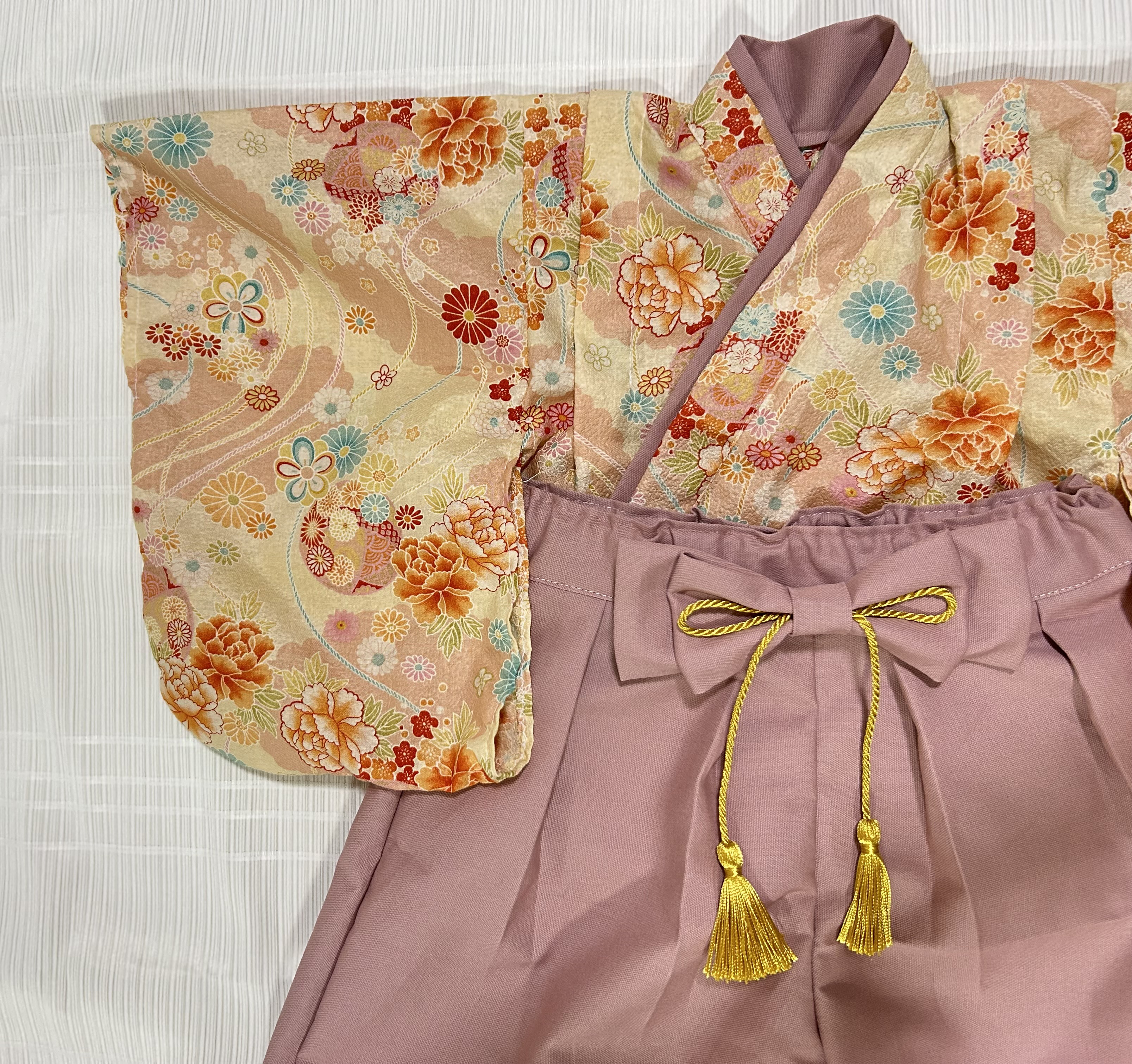 ベビー袴　70〜80 お食い初め　ひな祭り　こどもの日