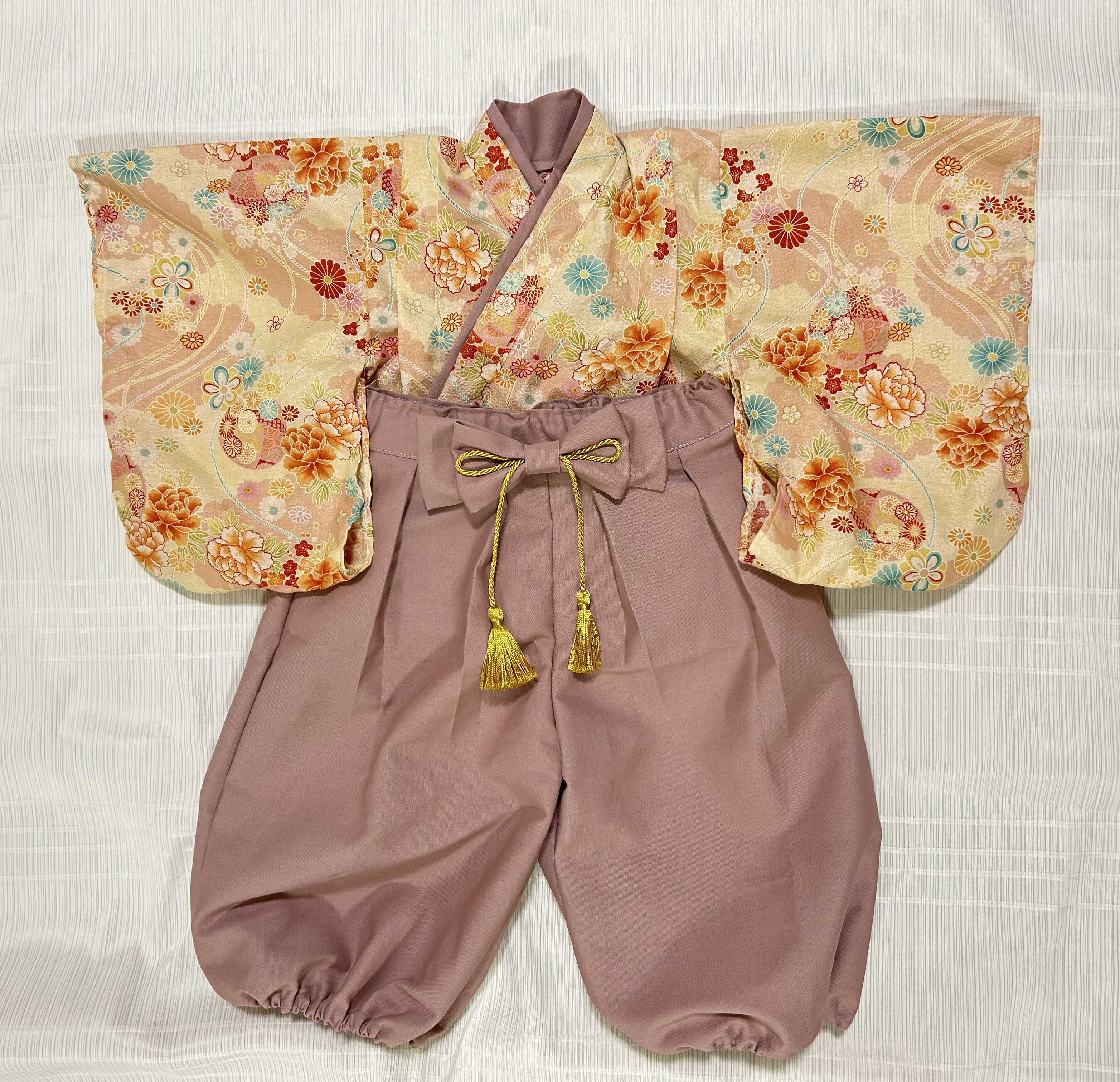 ベビー袴　70〜80 お食い初め　ひな祭り　こどもの日