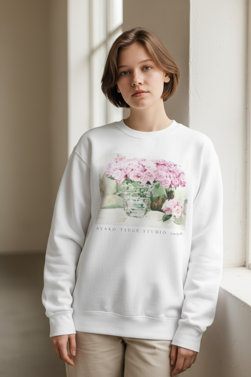 Infused Pink 　UNISEX Long T-Shirt