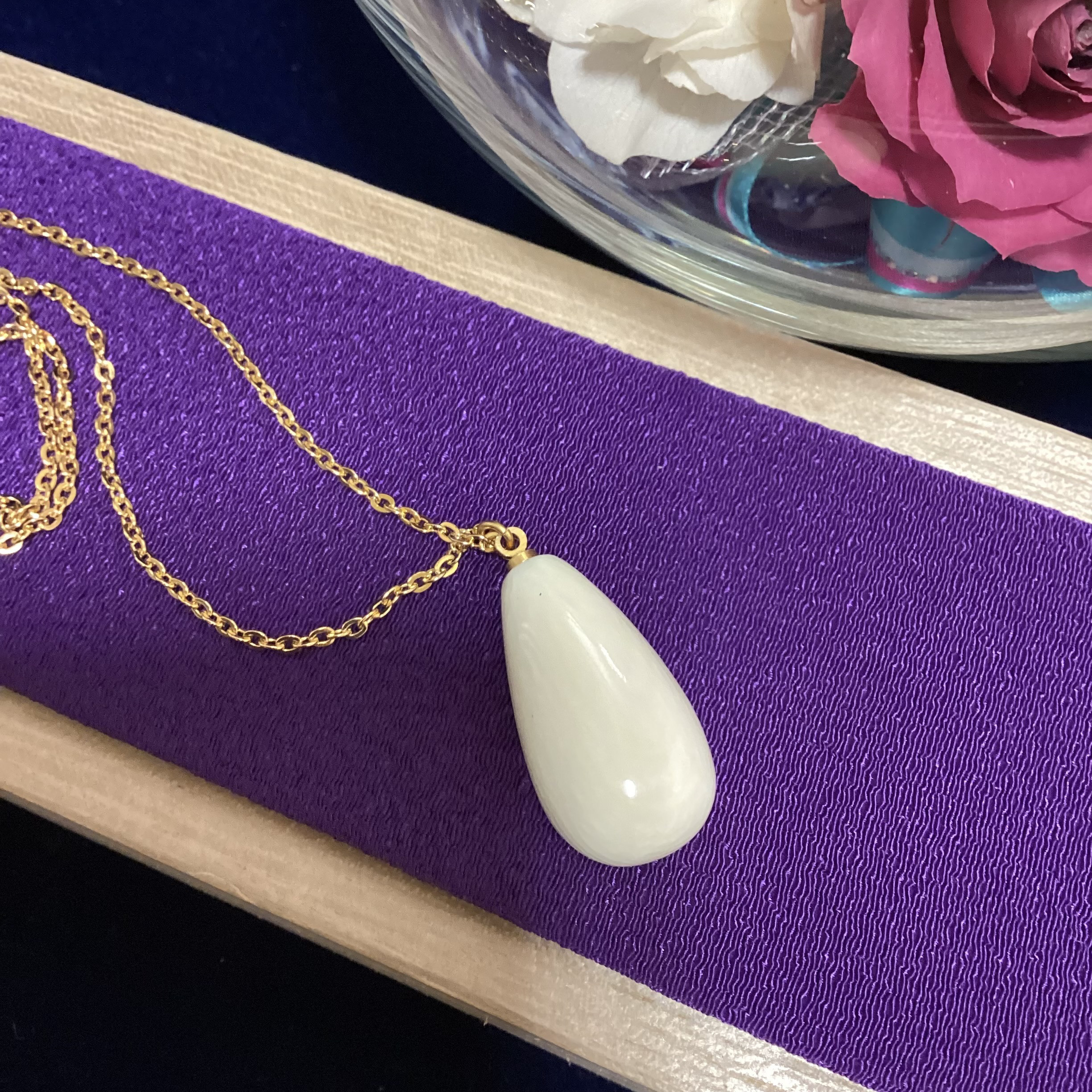 ☆本象牙ペンダント　※H-27