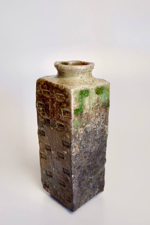 四方花入 ～信楽焼の花器～ 一輪挿し・花瓶・花器 髙橋楽斎窯 通販