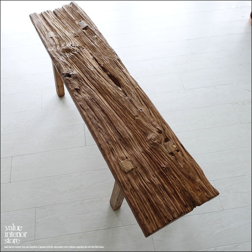 流木×古材 ベンチソファ 流木×古材 ベンチソファ 流木×古材 ベンチ