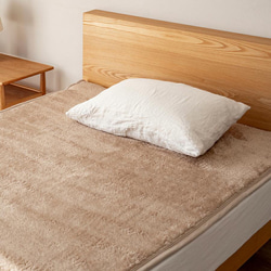 あったかフランネル 毛布 / 敷きパッド / ブランケット / 肩当て 4点セット 6枚目の画像