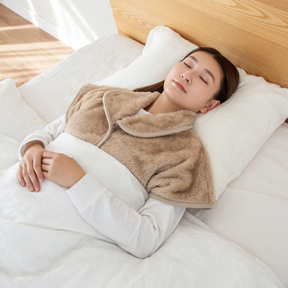 あったかフランネル 毛布 / 敷きパッド / ブランケット / 肩当て 4点セット 8枚目の画像