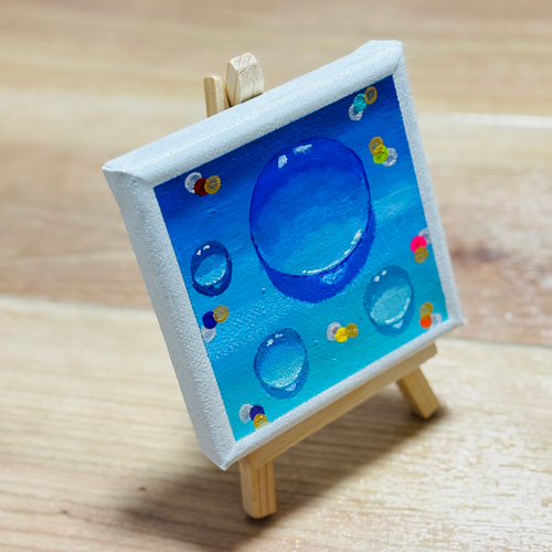 絵手書き絵画(キャンバス&アクリル絵の具) f24b2319e8dd508394c5f20237341f