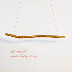 流木インテリア 1ｍサイズのシンプルな流木のハンガーラック 北欧 衣装掛け ハンギング 吊り下げ ハンガーポール N74 7枚目の画像