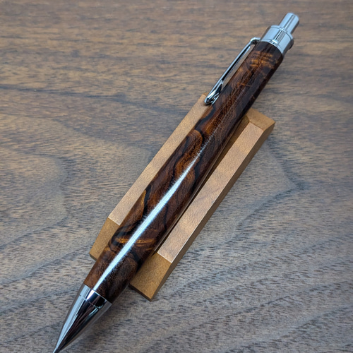 新作】デザートアイアンウッド瘤杢 シャープペンシル No.81 ペン