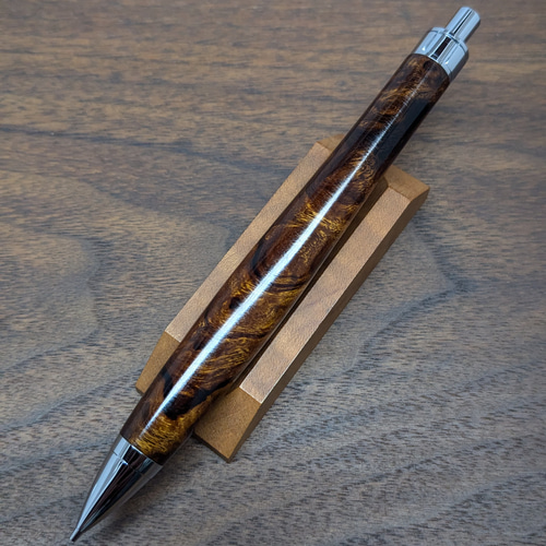新作】デザートアイアンウッド瘤杢 シャープペンシル No.81 ペン