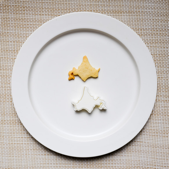 小さな北海道（クッキーカッター・クッキー型） 2枚目の画像