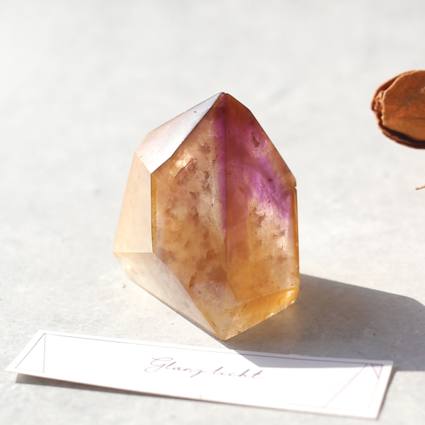 夢を纏う石 ドリームコートレムリアン ポリッシュ 希少  鉱物 天然石 水晶 14,742円