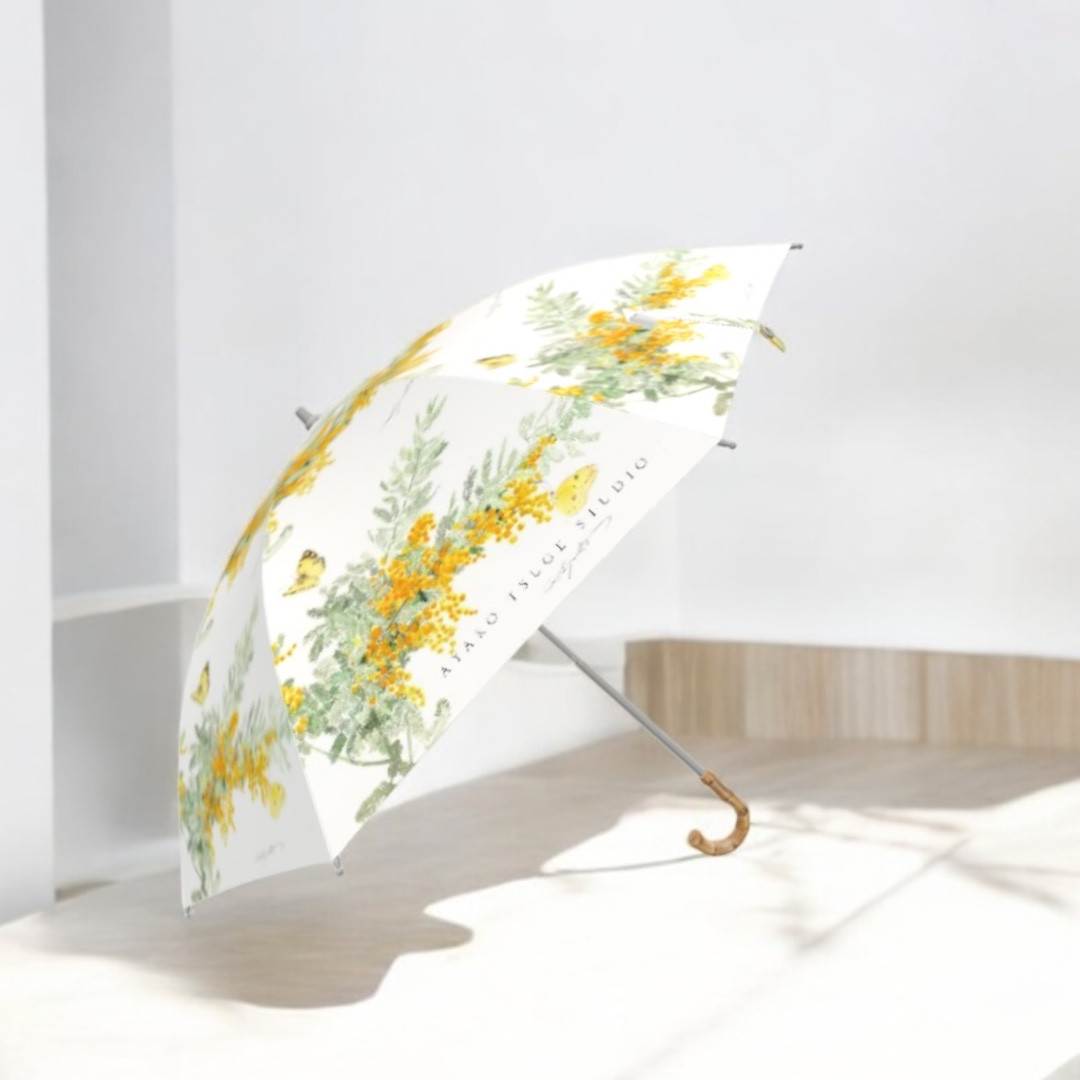 晴雨兼用傘　日傘　50cm ミモザ