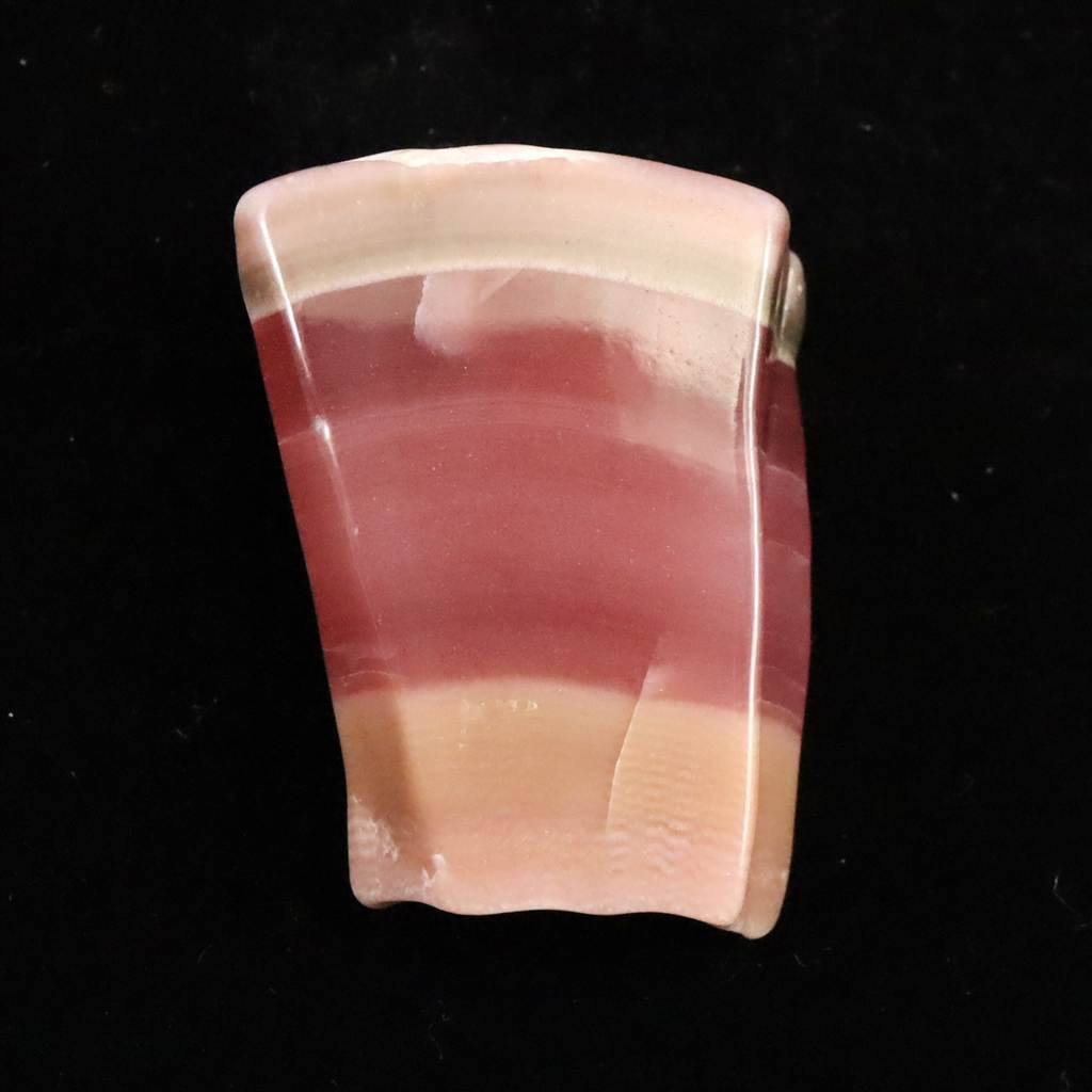 北海道 稲倉石鉱山インカローズ ロードクロサイト原石磨き 32.3g #73768