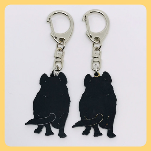 タスマニアデビル キーホルダー アクセサリー 動物 両面加工