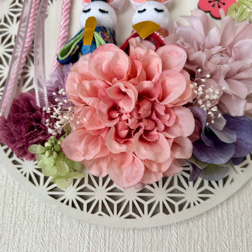 ひな祭り壁飾り✿桃の節句 壁掛けアレンジ✿ ギフト♡春