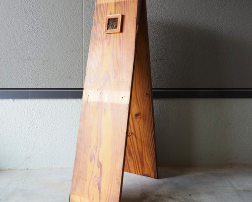 古材A看板 自立スタンド型【鹿革】 その他インテリア雑貨 10sttripes