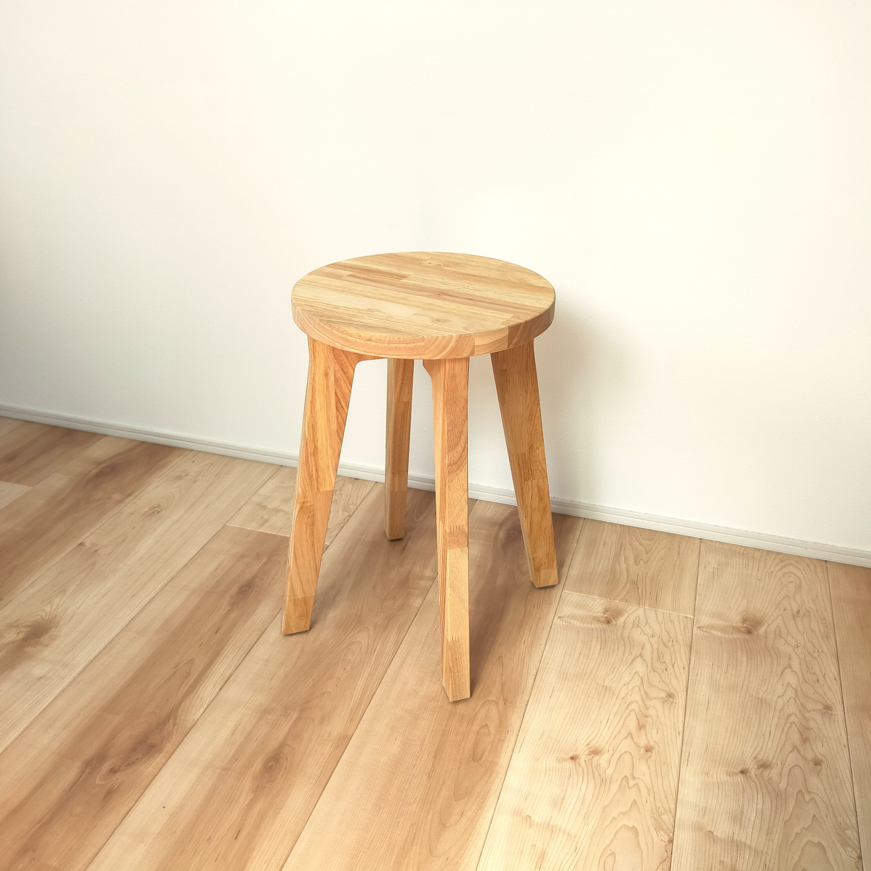 木製スツール　椅子　ディスプレイ棚　観葉植物