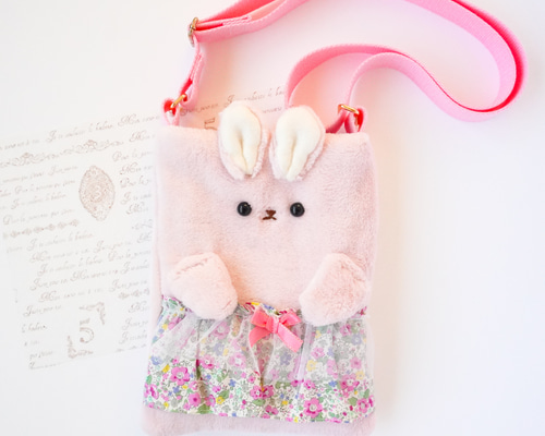 うさぎ ぬいぐるみ レッスンバッグ 10cm15cm20cmぬいぐるみ 着せ替え ウサギ 痛バッグ ショルダー