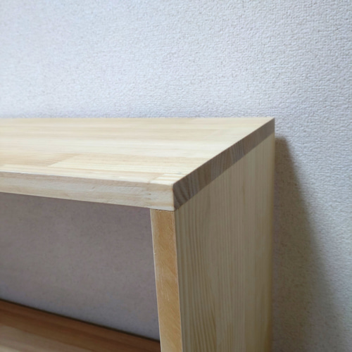 木製 コの字ラック 水槽台 ハンドメイド カフェベンチ イス☆お好みの