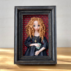 【額縁付き｜和装美人図｜気品漂う一点物アート】 1234afda43d349e0b6beb6a02f21a7