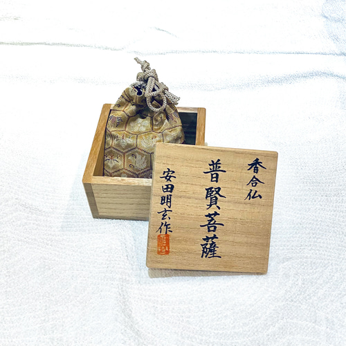 香合　印度白檀　彫り物 香合仏 白檀製 - 仏像販売のブッタガヤ