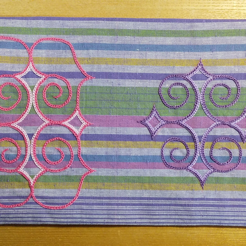 アイヌ文様刺繍】ブックカバー/文庫本サイズ ブックカバー