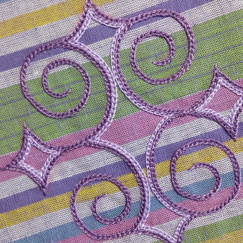 アイヌ文様刺繍】ブックカバー/文庫本サイズ ブックカバー